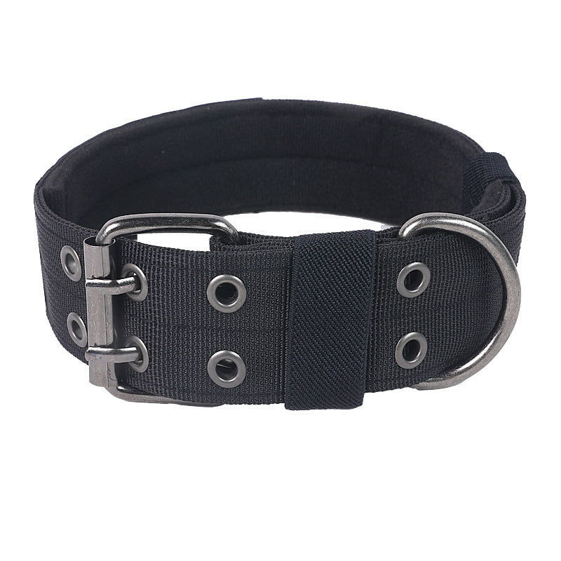 Premium Heavy Duty Dog Collar Rugged, Durable K9 Collar with Reinforced Stitching and Metal Hardware