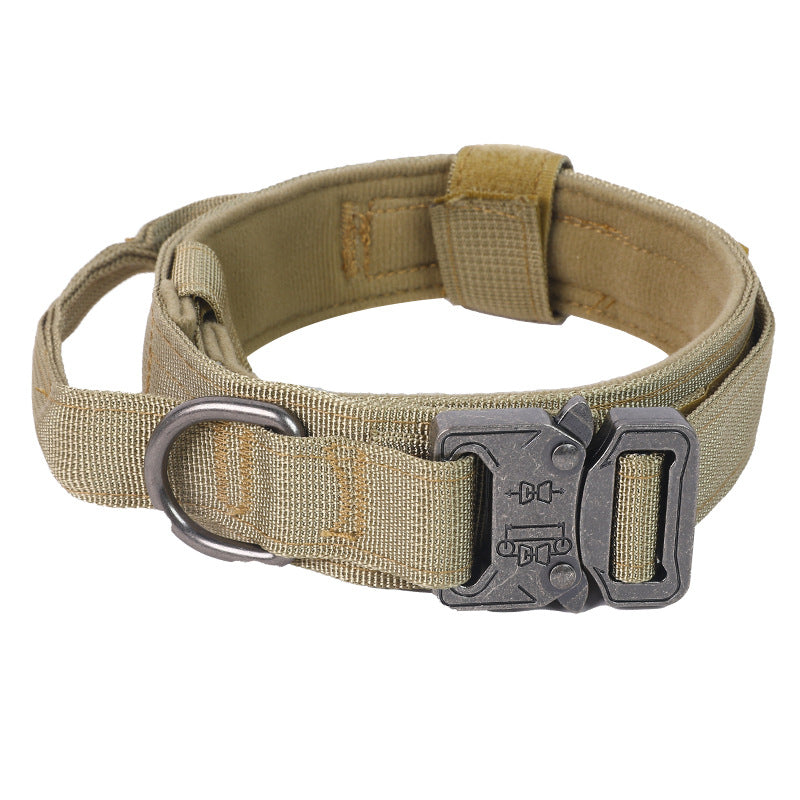 Premium Heavy Duty Dog Collar Rugged, Durable K9 Collar with Reinforced Stitching and Metal Hardware