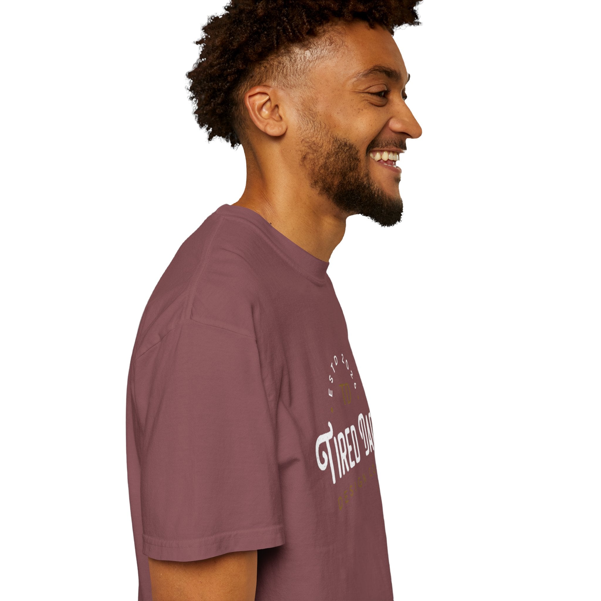 Tired Dad T-Shirt | Vintage Typography Dad Shirt