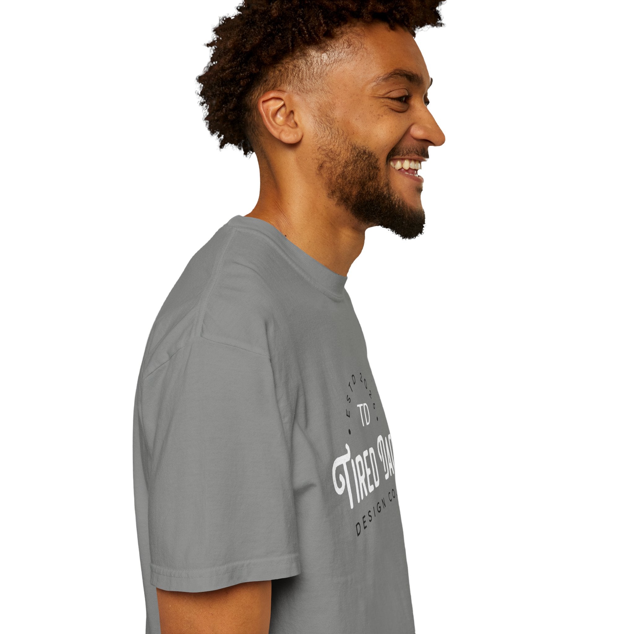 Tired Dad T-Shirt | Vintage Typography Dad Shirt
