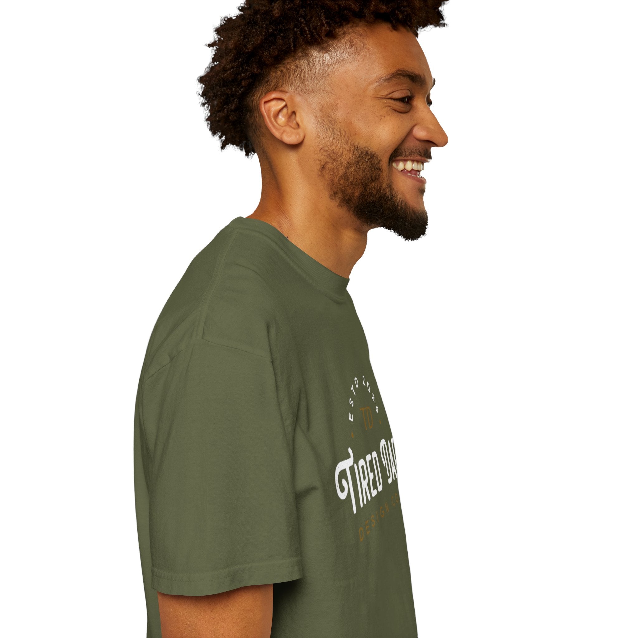 Tired Dad T-Shirt | Vintage Typography Dad Shirt