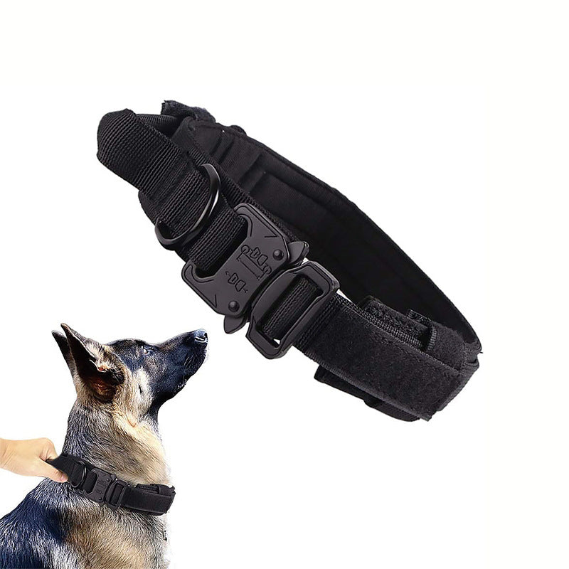Premium Heavy Duty Dog Collar Rugged, Durable K9 Collar with Reinforced Stitching and Metal Hardware