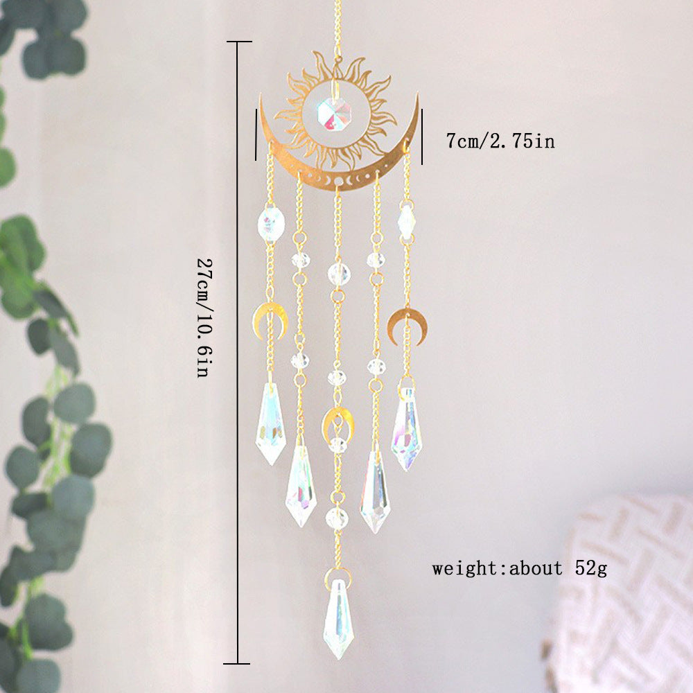 Crystal Sun Catcher Wind Chime Decoration