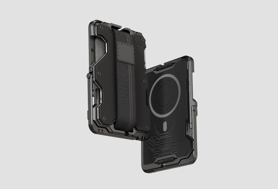 Carbon Fiber Magnetic Card Holder and Money Clip for Phone