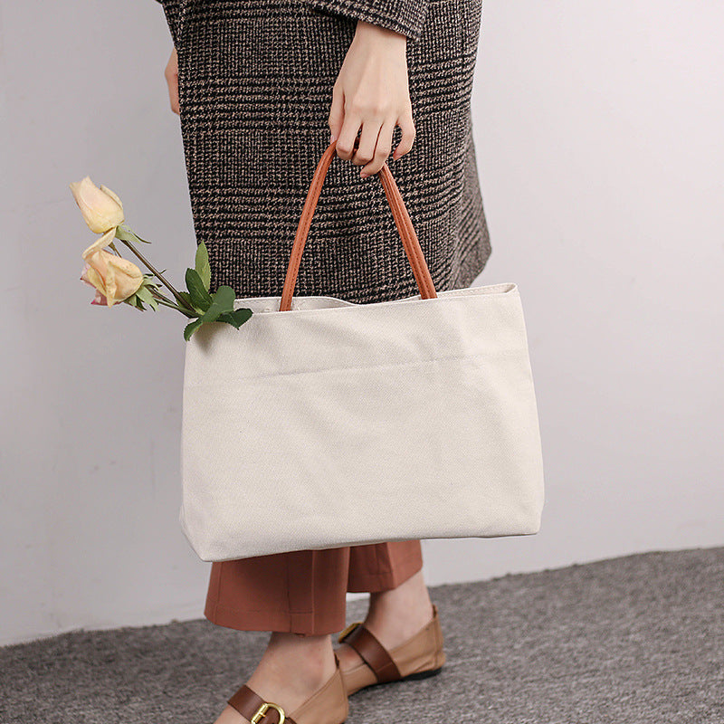 Large Canvas Tote Bag