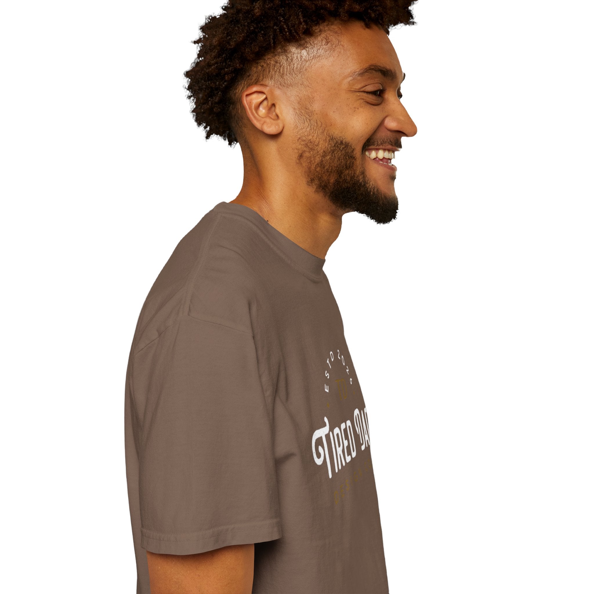 Tired Dad T-Shirt | Vintage Typography Dad Shirt