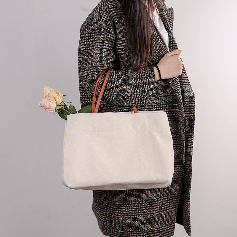 Large Canvas Tote Bag