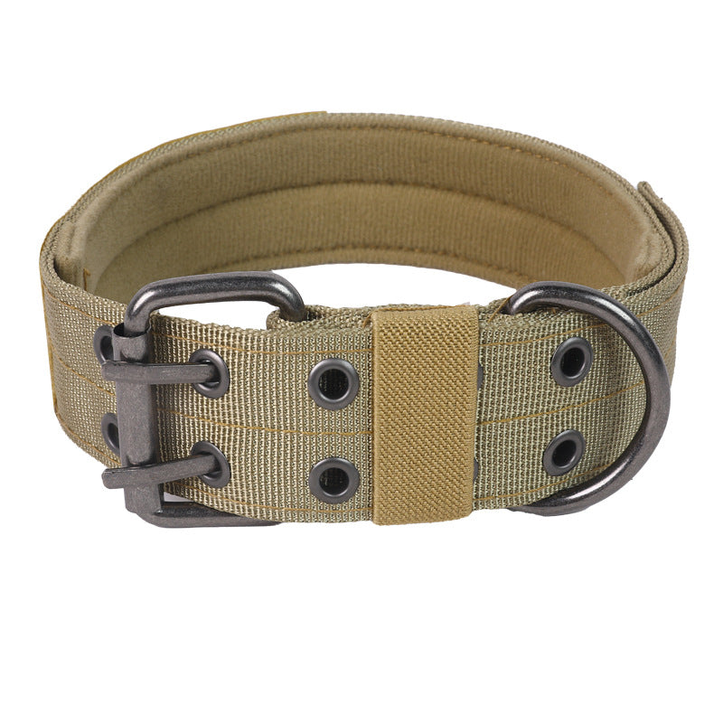 Premium Heavy Duty Dog Collar Rugged, Durable K9 Collar with Reinforced Stitching and Metal Hardware