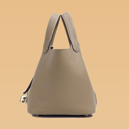 Women's Leather Bucket Bag