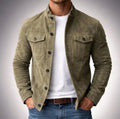 Vintage Men's Casual Motorcycle Jacket