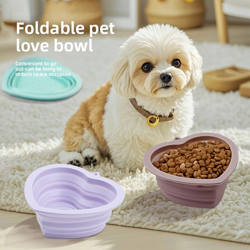 Foldable Silicone Pet Bowl