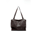 Retro Soft Leather Messenger Bag for Women