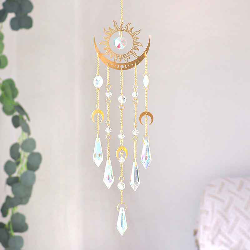 Crystal Sun Catcher Wind Chime Decoration