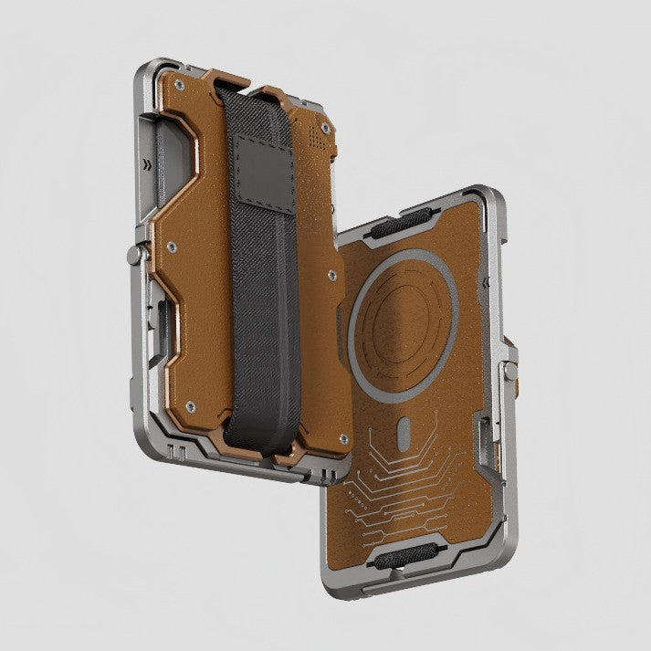 Carbon Fiber Magnetic Card Holder and Money Clip for Phone