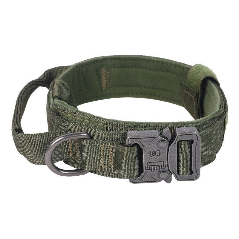 Premium Heavy Duty Dog Collar Rugged, Durable K9 Collar with Reinforced Stitching and Metal Hardware
