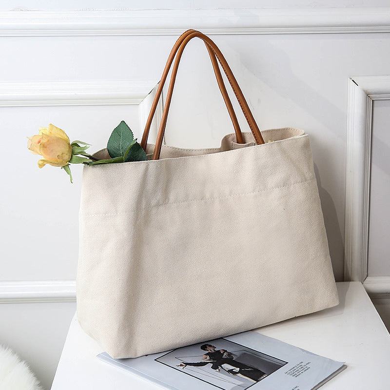 Large Canvas Tote Bag