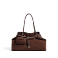 Genuine Leather Large Capacity Tote Bag for Women