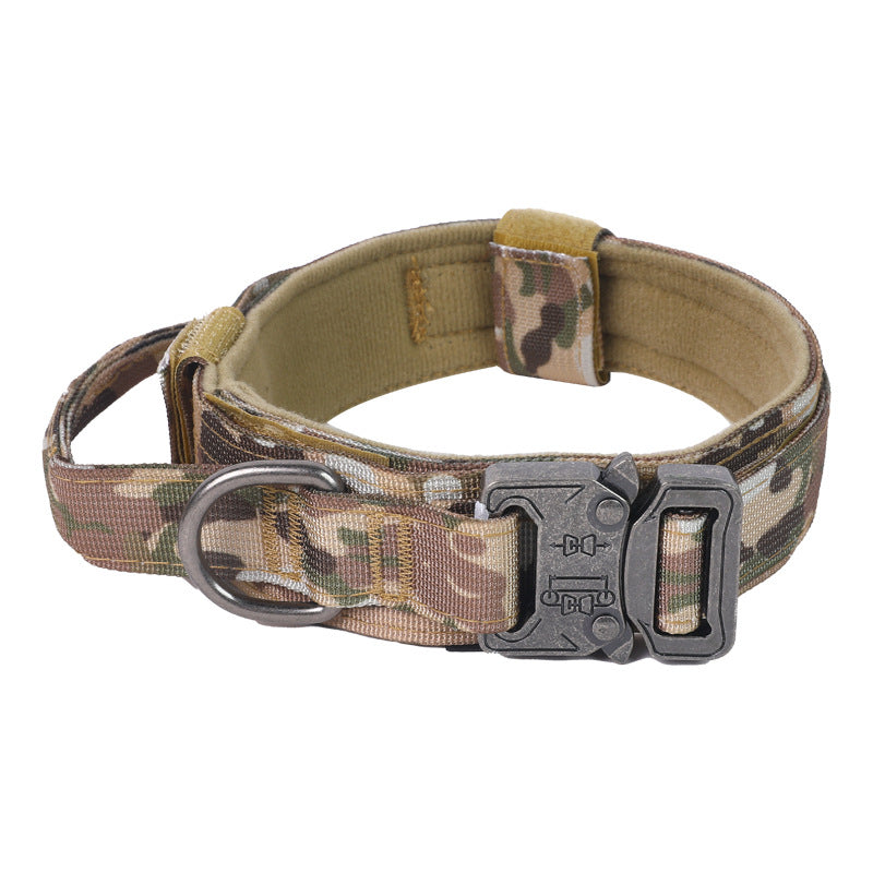 Premium Heavy Duty Dog Collar Rugged, Durable K9 Collar with Reinforced Stitching and Metal Hardware